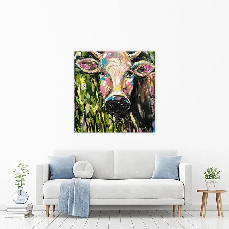 Full Of Bull Canvas Print Full Of Bull Canvas Print wall art product Estelle Grengs - Independent