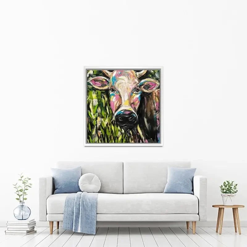 Full Of Bull Canvas Print Full Of Bull Canvas Print wall art product Estelle Grengs - Independent