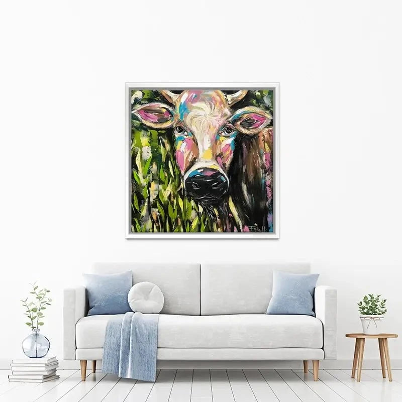 Full Of Bull Canvas Print Full Of Bull Canvas Print wall art product Estelle Grengs - Independent
