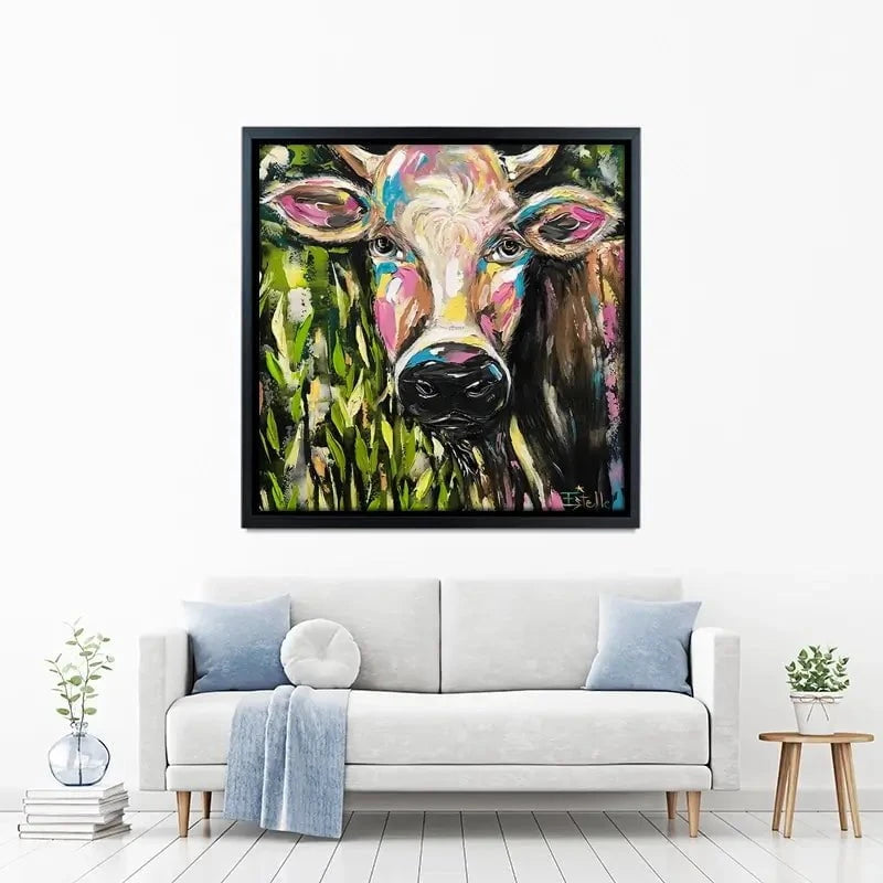 Full Of Bull Canvas Print Full Of Bull Canvas Print wall art product Estelle Grengs - Independent