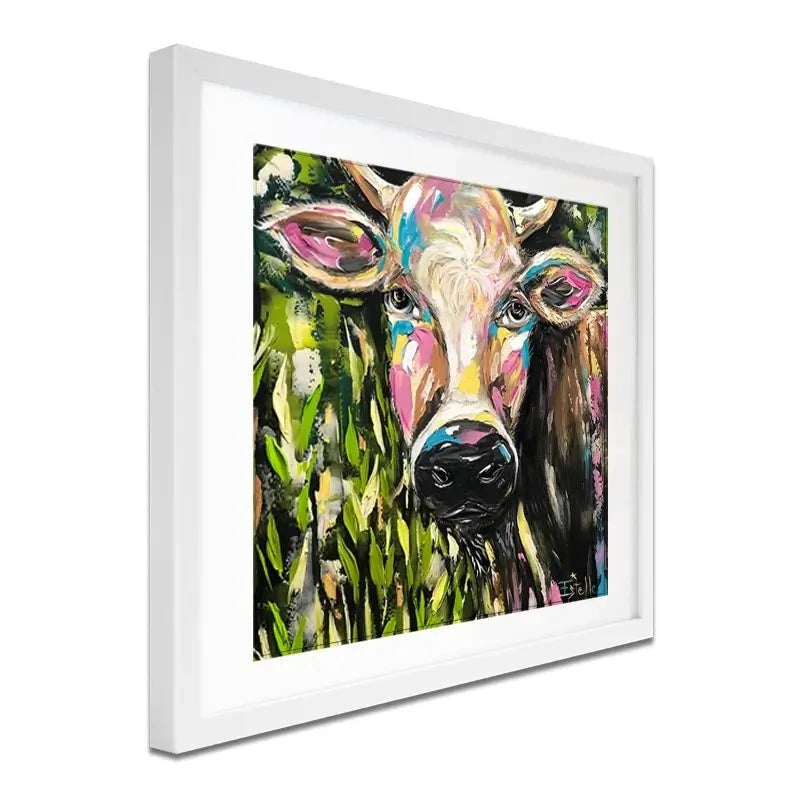 Full Of Bull Framed Art Print Full Of Bull Framed Art Print wall art product Estelle Grengs - Independent