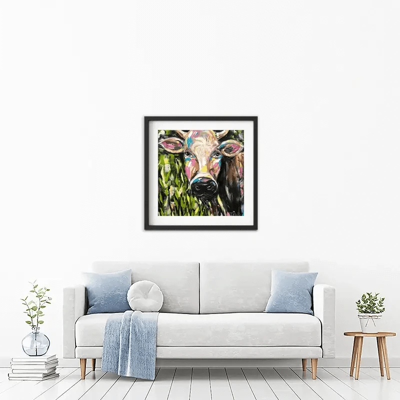 Full Of Bull Framed Art Print Full Of Bull Framed Art Print wall art product Estelle Grengs - Independent