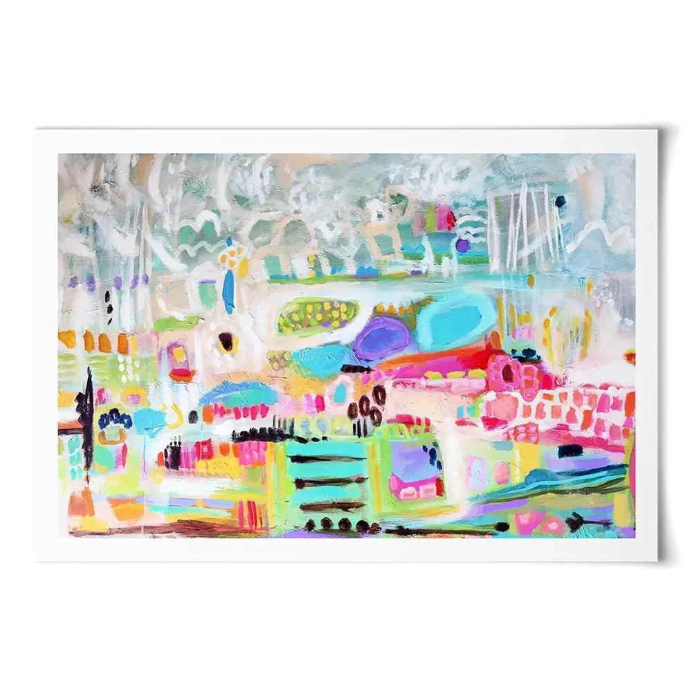 Fun Abstract 2 Art Print Fun Abstract 2 Art Print wall art product Karen Fields