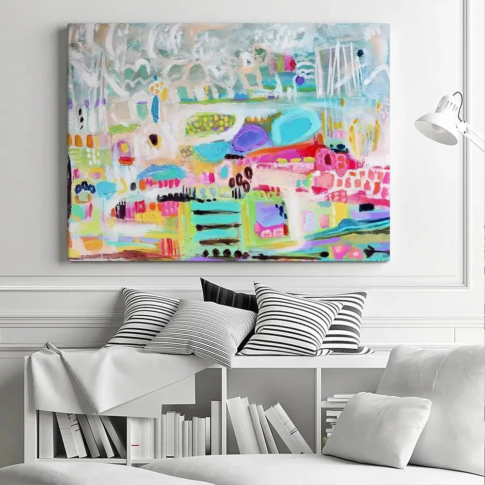 Fun Abstract 2 Canvas Print Fun Abstract 2 Canvas Print wall art product Karen Fields