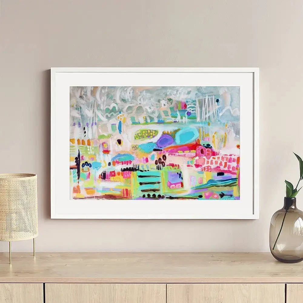 Fun Abstract 2 Framed Art Print Fun Abstract 2 Framed Art Print wall art product Karen Fields