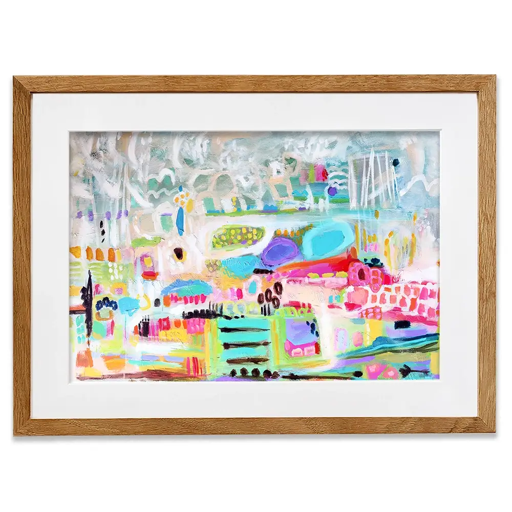 Fun Abstract 2 Framed Art Print Fun Abstract 2 Framed Art Print wall art product Karen Fields