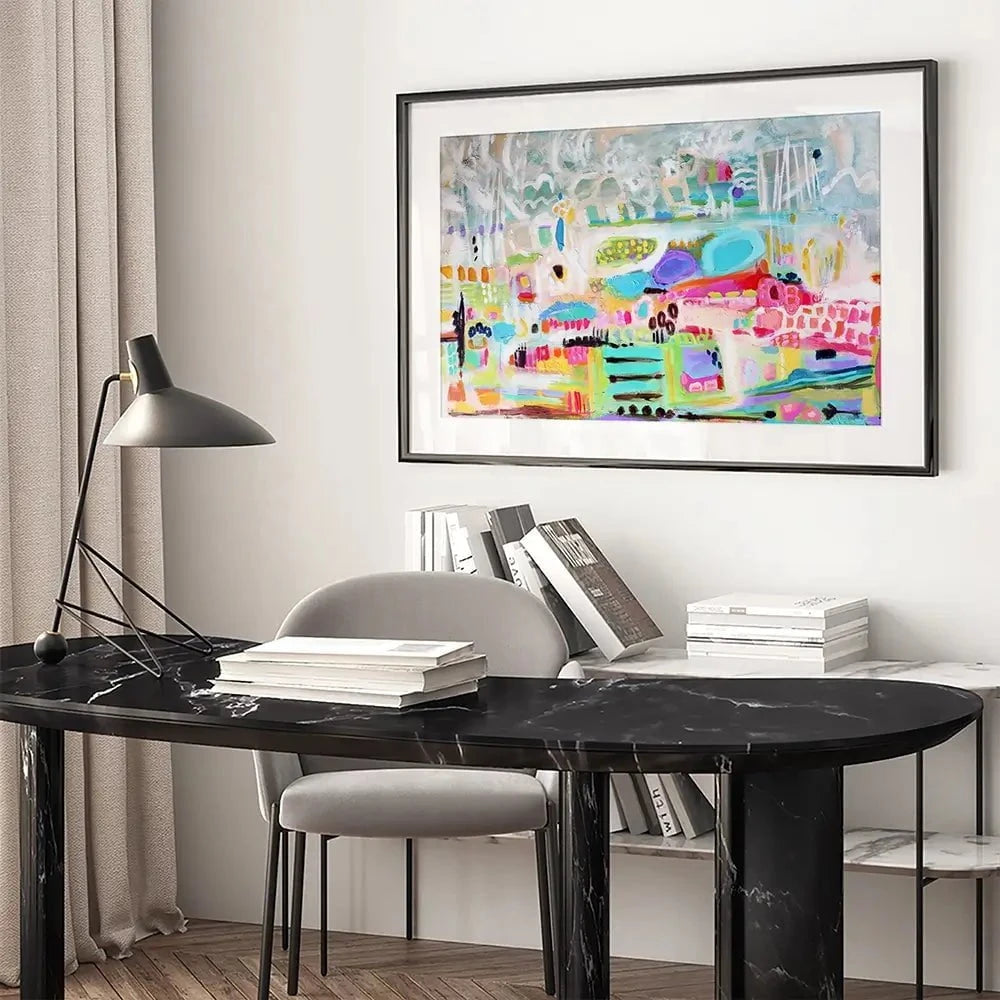 Fun Abstract 2 Framed Art Print Fun Abstract 2 Framed Art Print wall art product Karen Fields