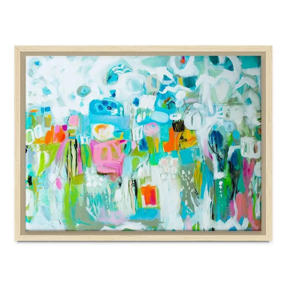 Fun Abstract Canvas Print Fun Abstract Canvas Print wall art product Karen Fields