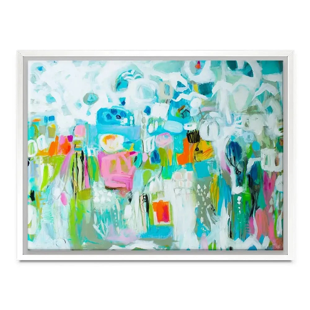 Fun Abstract Canvas Print Fun Abstract Canvas Print wall art product Karen Fields