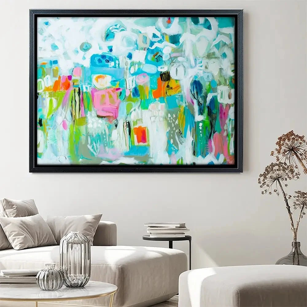 Fun Abstract Canvas Print Fun Abstract Canvas Print wall art product Karen Fields