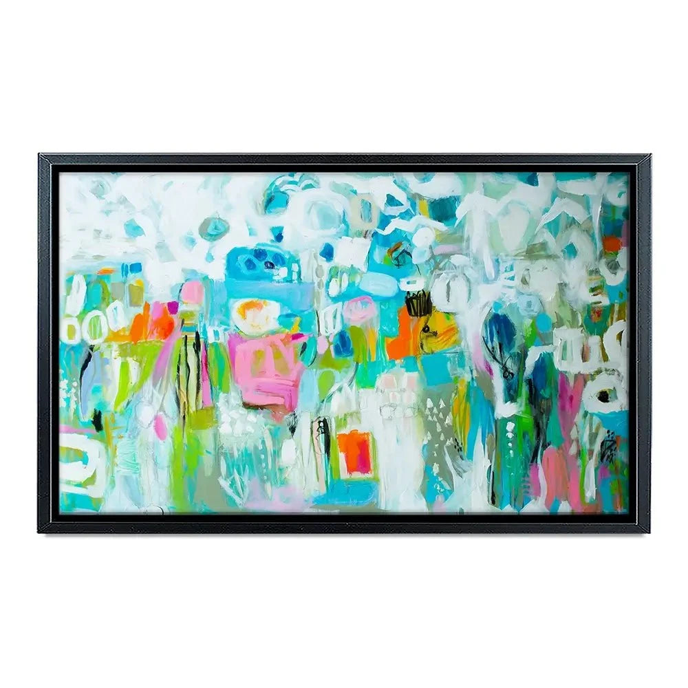 Fun Abstract Canvas Print Fun Abstract Canvas Print wall art product Karen Fields