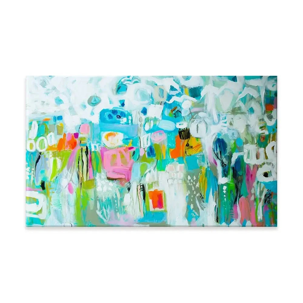 Fun Abstract Canvas Print Fun Abstract Canvas Print wall art product Karen Fields