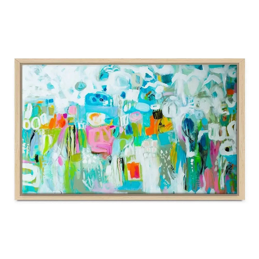 Fun Abstract Canvas Print Fun Abstract Canvas Print wall art product Karen Fields