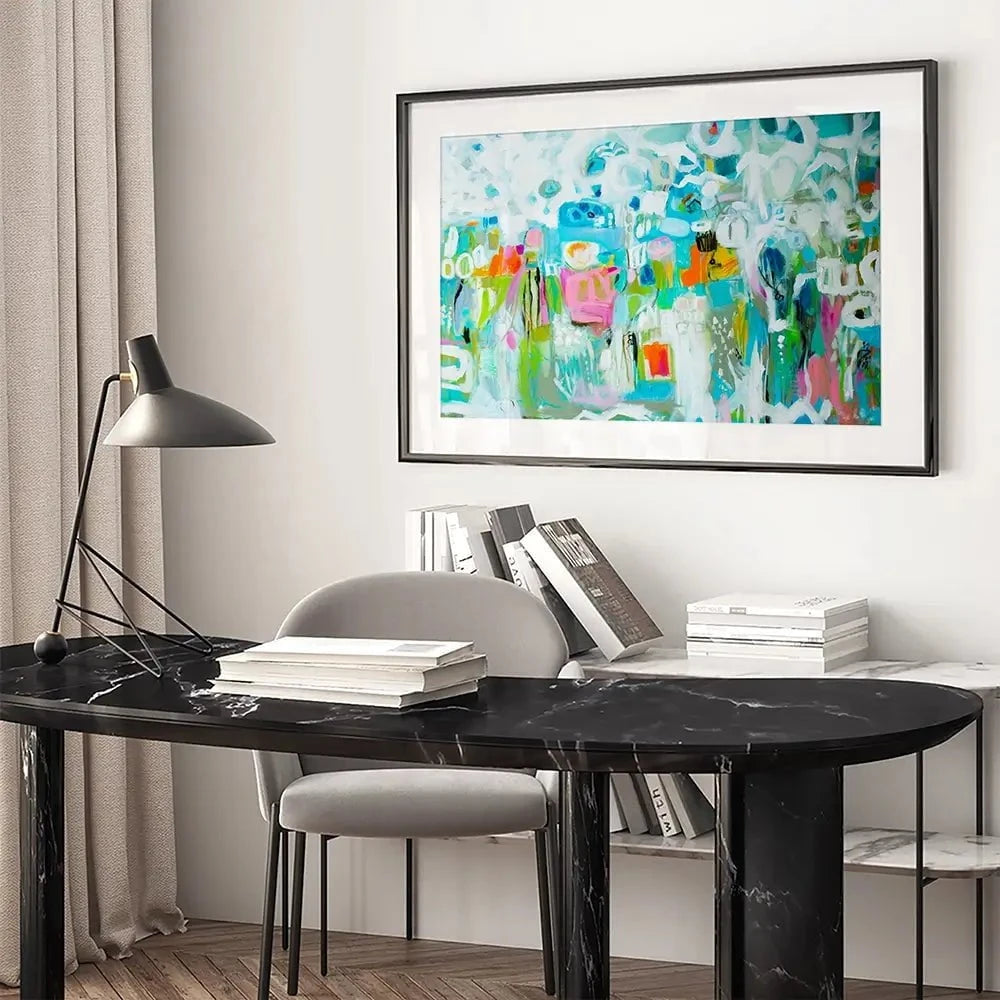 Fun Abstract Framed Art Print Fun Abstract Framed Art Print wall art product Karen Fields