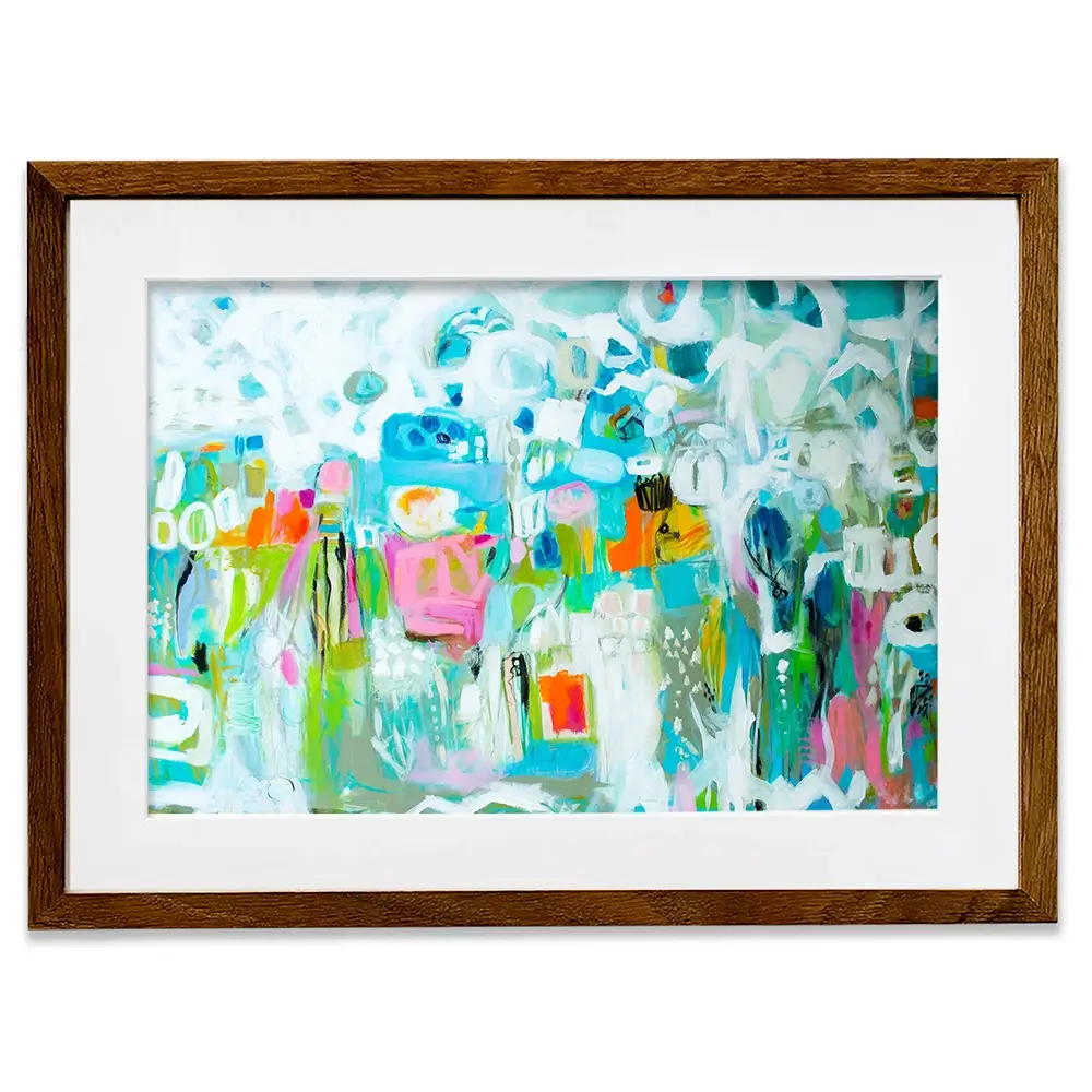 Fun Abstract Framed Art Print Fun Abstract Framed Art Print wall art product Karen Fields