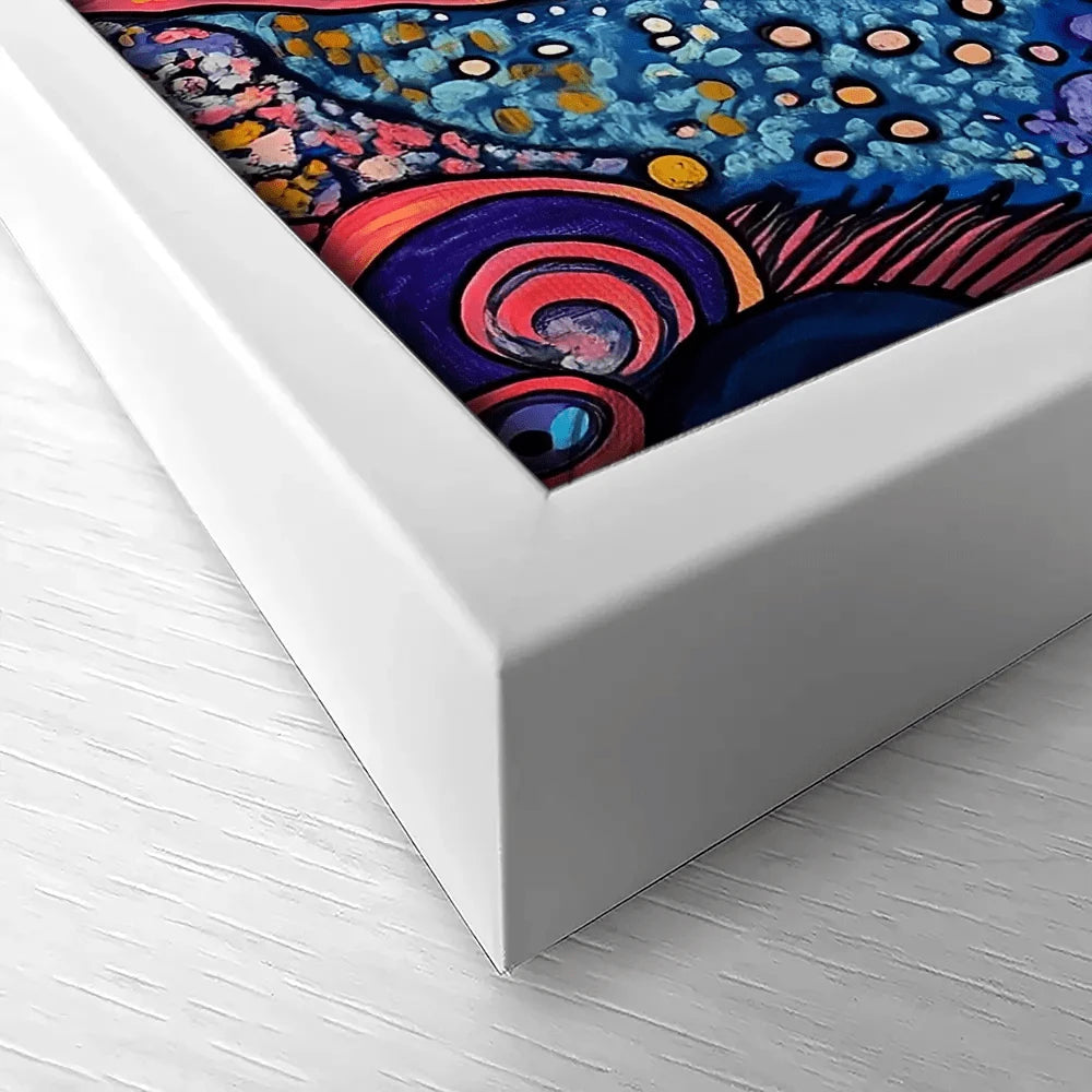 Fun Fish Canvas Print Fun Fish Canvas Print wall art product Violeta Allaberdieva