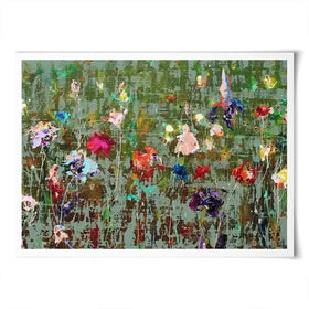 Garden Flowers Art Print Garden Flowers Art Print wall art product Studio Paint-Ing