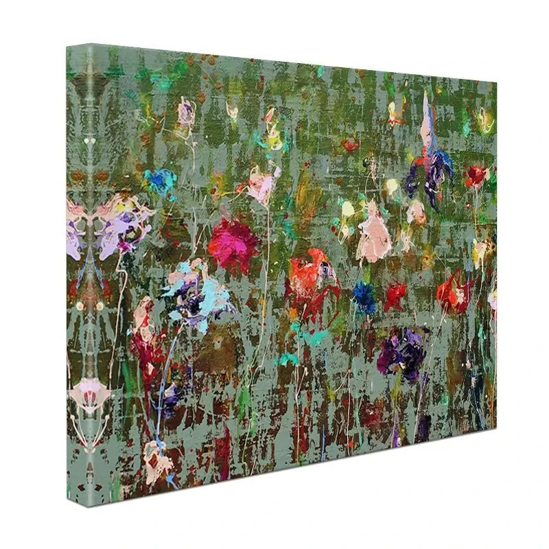 Garden Flowers Canvas Print Garden Flowers Canvas Print wall art product Studio Paint-Ing