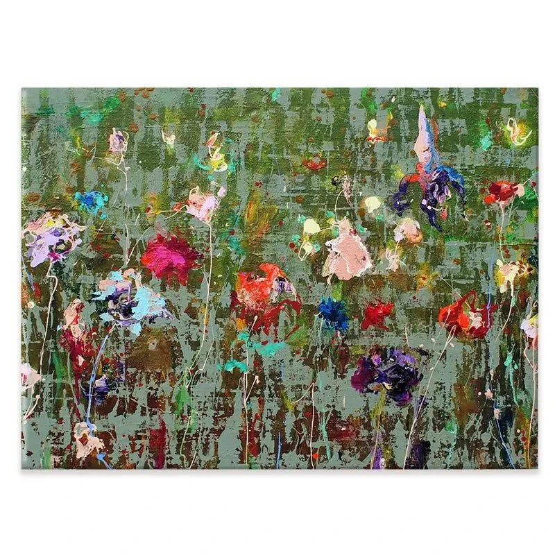 Garden Flowers Canvas Print Garden Flowers Canvas Print wall art product Studio Paint-Ing