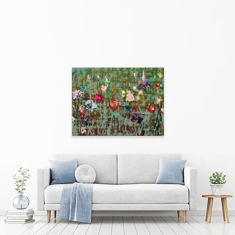Garden Flowers Canvas Print Garden Flowers Canvas Print wall art product Studio Paint-Ing