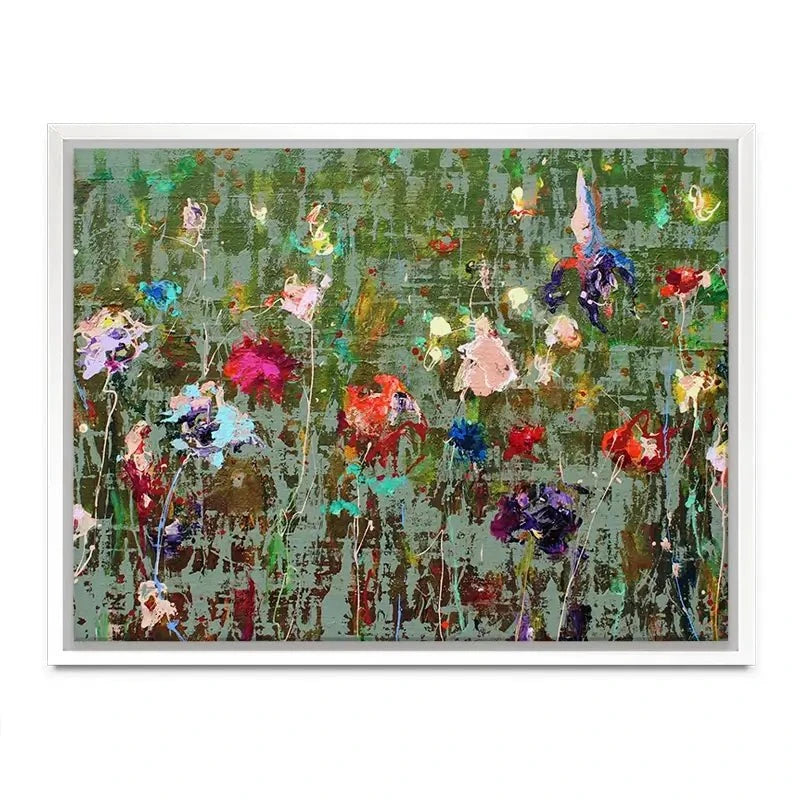 Garden Flowers Canvas Print Garden Flowers Canvas Print wall art product Studio Paint-Ing