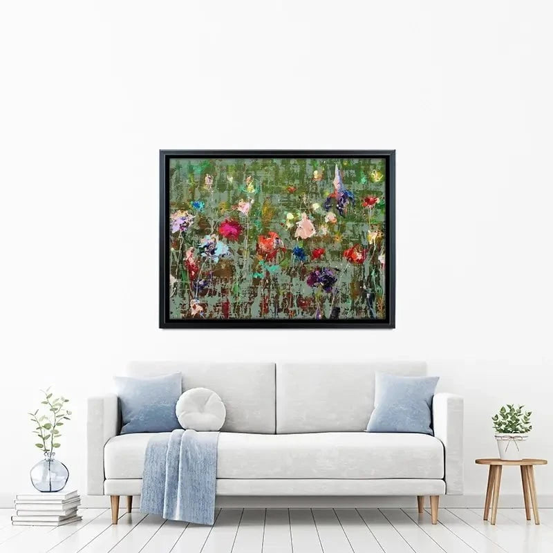 Garden Flowers Canvas Print Garden Flowers Canvas Print wall art product Studio Paint-Ing