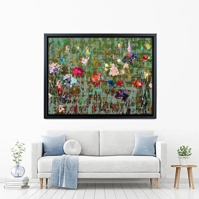 Garden Flowers Canvas Print Garden Flowers Canvas Print wall art product Studio Paint-Ing