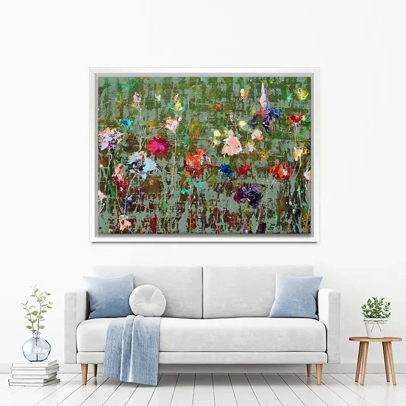 Garden Flowers Canvas Print Garden Flowers Canvas Print wall art product Studio Paint-Ing
