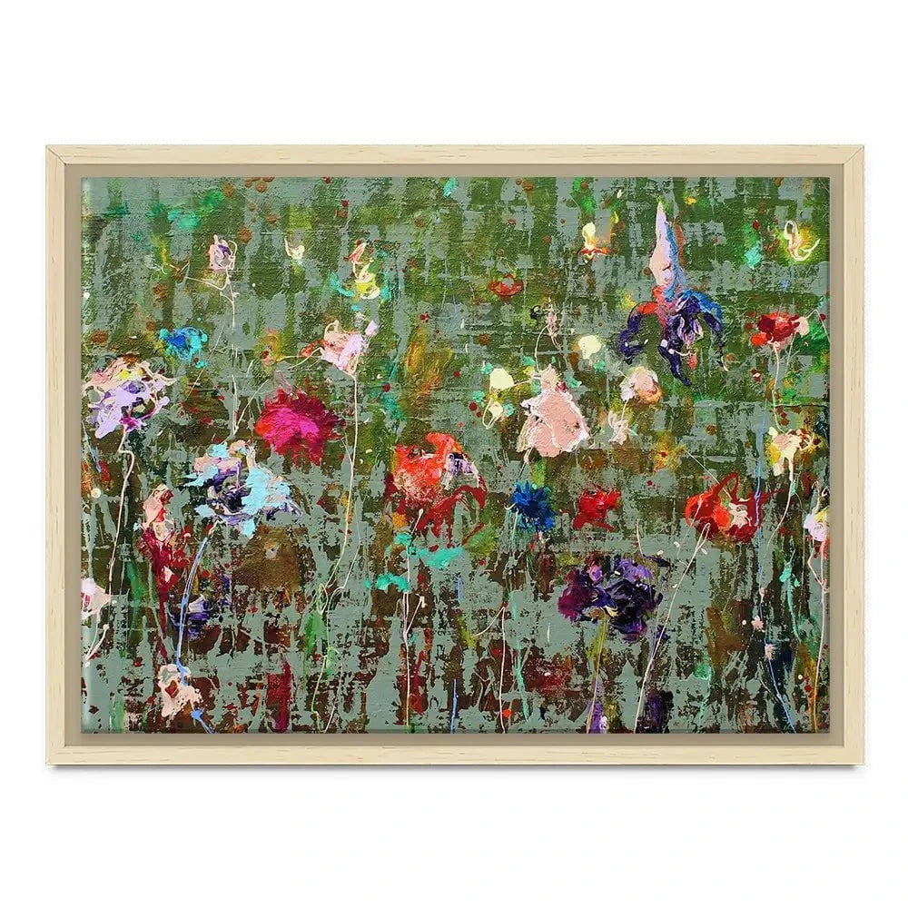 Garden Flowers Canvas Print Garden Flowers Canvas Print wall art product Studio Paint-Ing