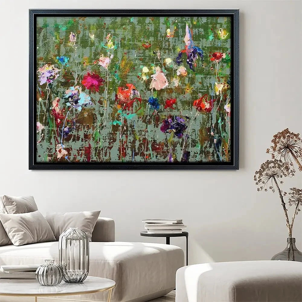 Garden Flowers Canvas Print Garden Flowers Canvas Print wall art product Studio Paint-Ing