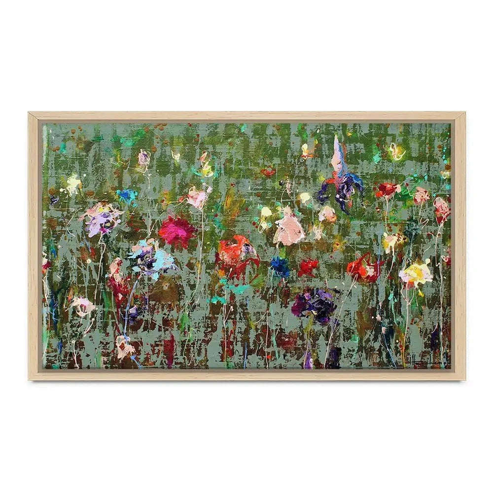 Garden Flowers Canvas Print Garden Flowers Canvas Print wall art product Studio Paint-Ing