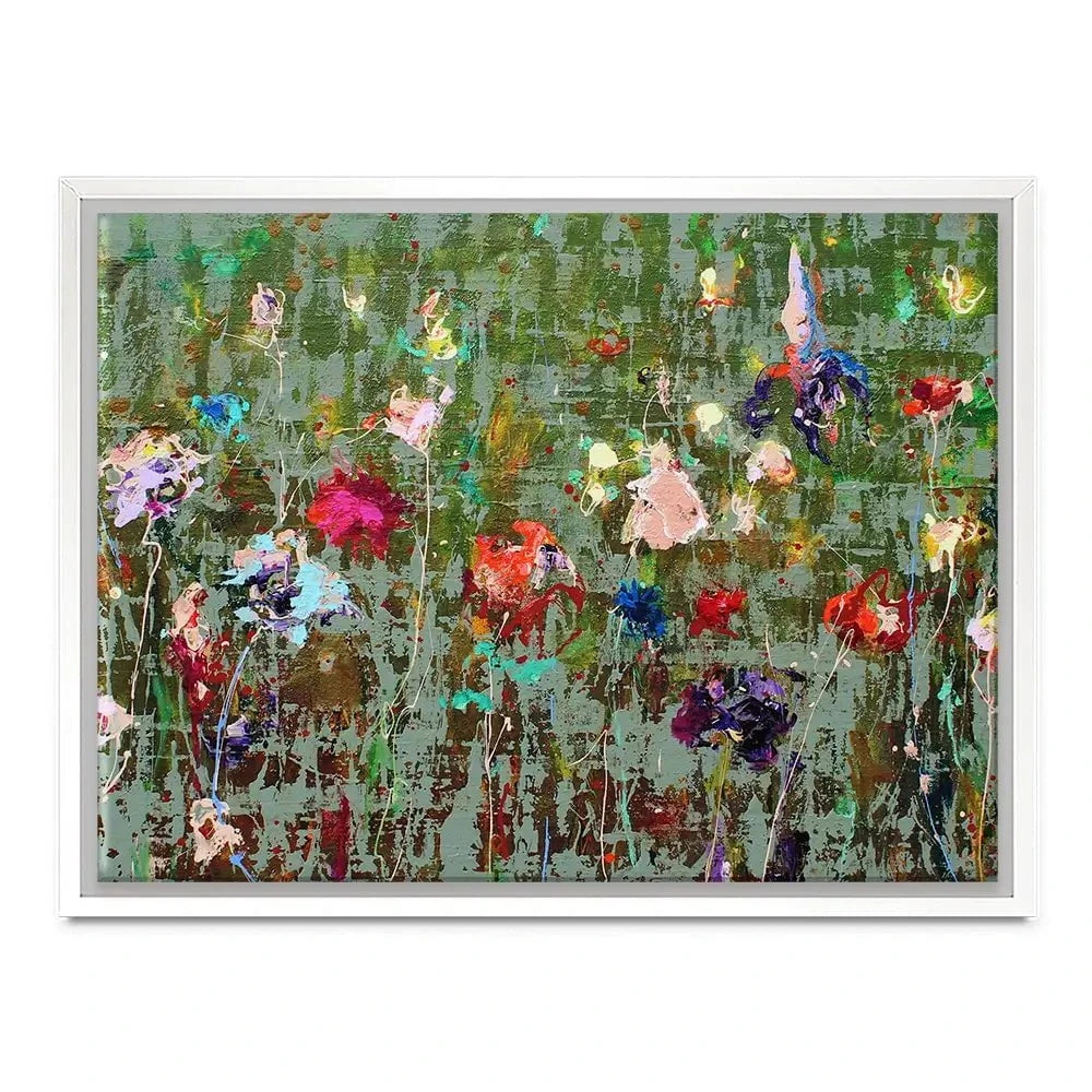 Garden Flowers Canvas Print Garden Flowers Canvas Print wall art product Studio Paint-Ing