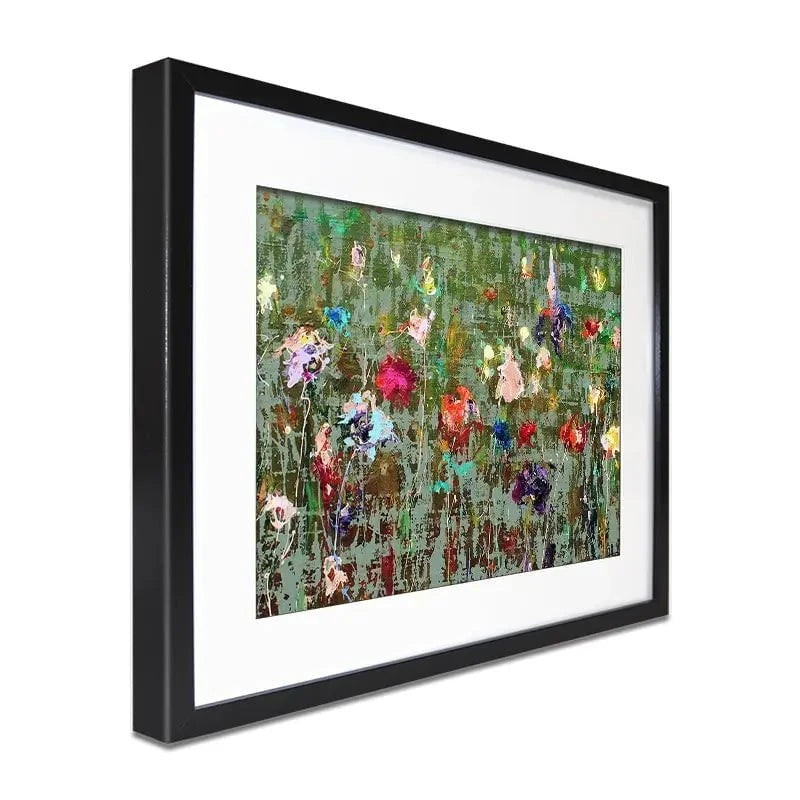 Garden Flowers Framed Art Print Garden Flowers Framed Art Print wall art product Studio Paint-Ing