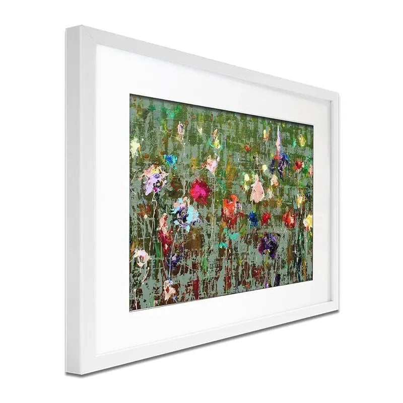 Garden Flowers Framed Art Print Garden Flowers Framed Art Print wall art product Studio Paint-Ing