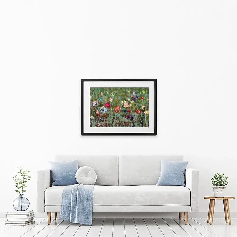 Garden Flowers Framed Art Print Garden Flowers Framed Art Print wall art product Studio Paint-Ing