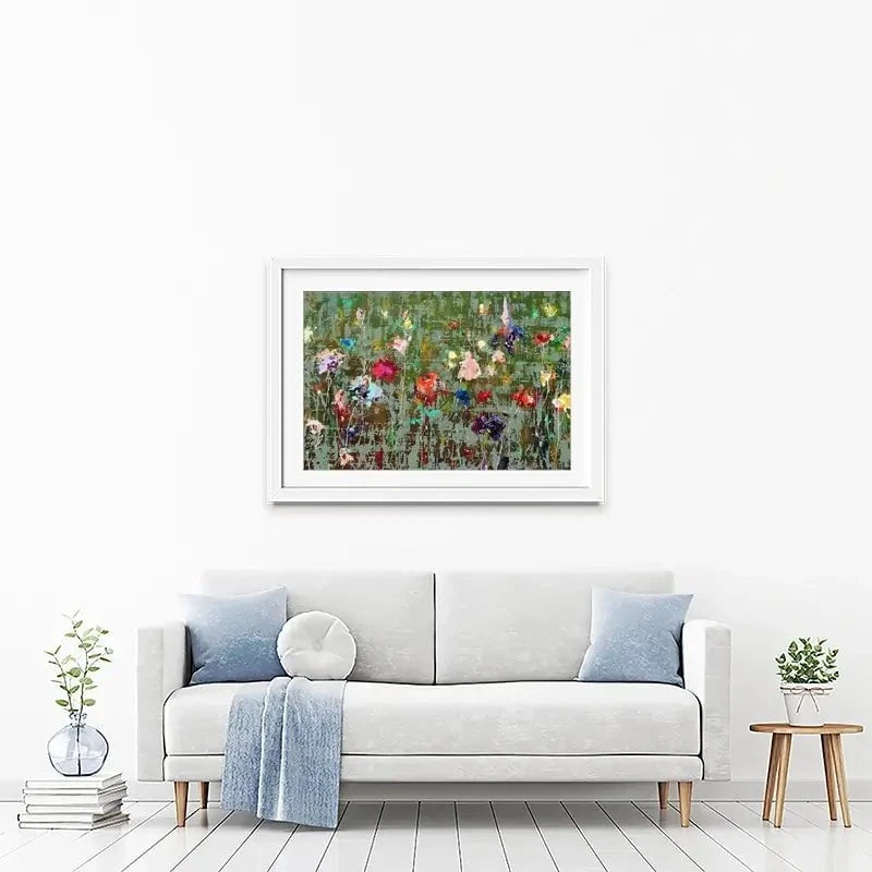 Garden Flowers Framed Art Print Garden Flowers Framed Art Print wall art product Studio Paint-Ing