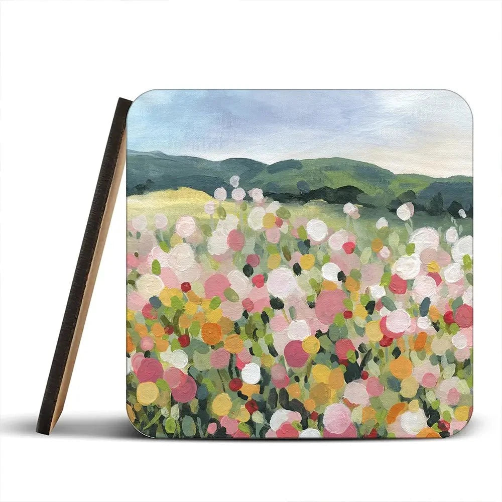 Garden Party Coaster Set Garden Party Coaster Set wall art product Carol Robinson