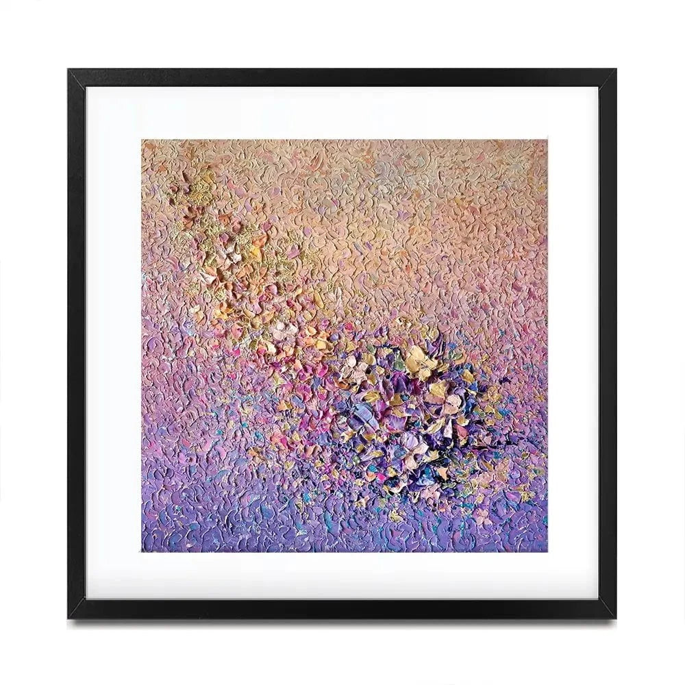 Gentle Flutter Square Framed Art Print Gentle Flutter Square Framed Art Print wall art product Nada Khatib