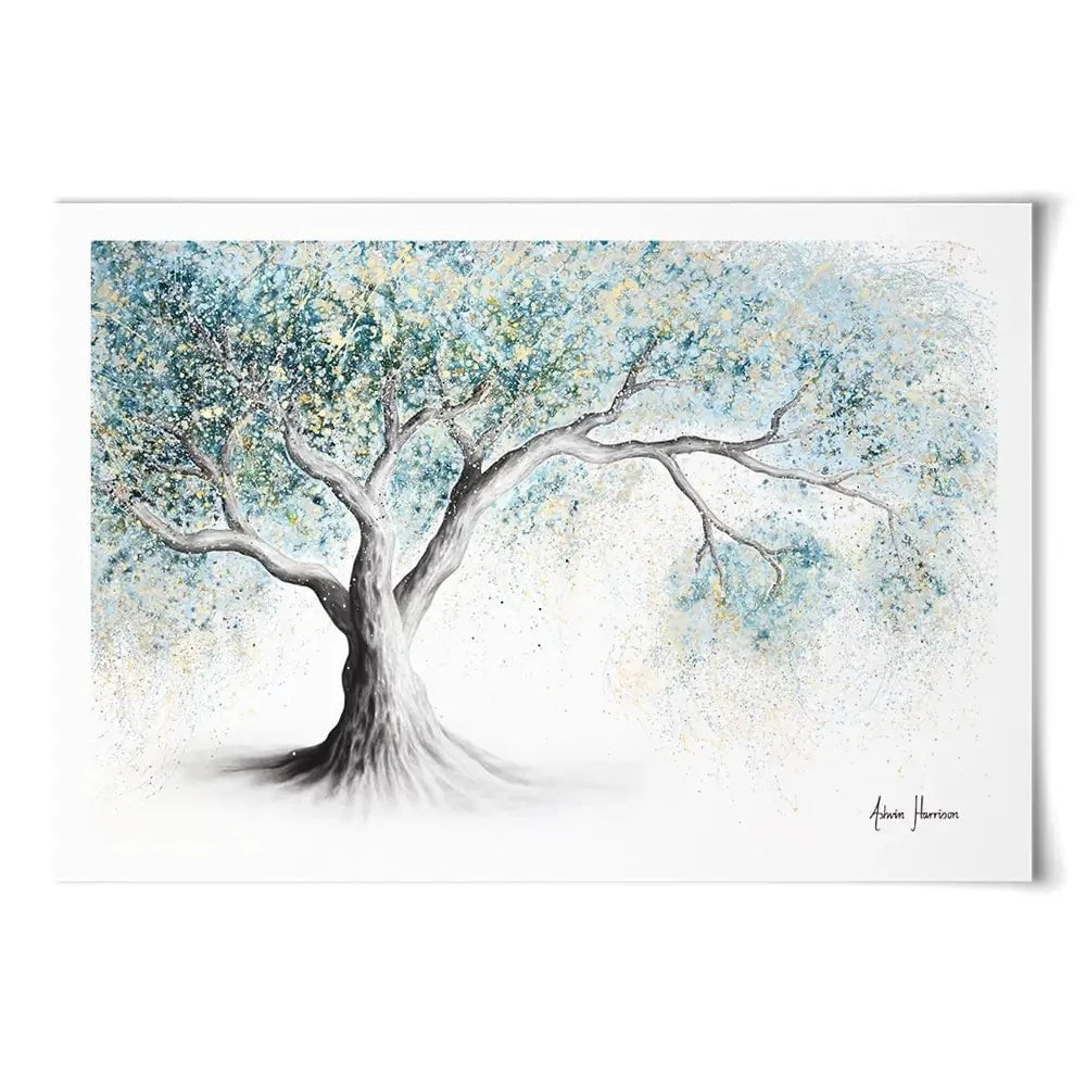 Gentle Frost Tree Art Print Gentle Frost Tree Art Print wall art product Ashvin Harrison