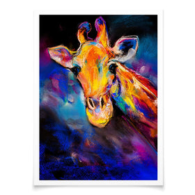 Giraffe Oil Painting Art Print wall art product Ivailo Nikolov / Shutterstock
