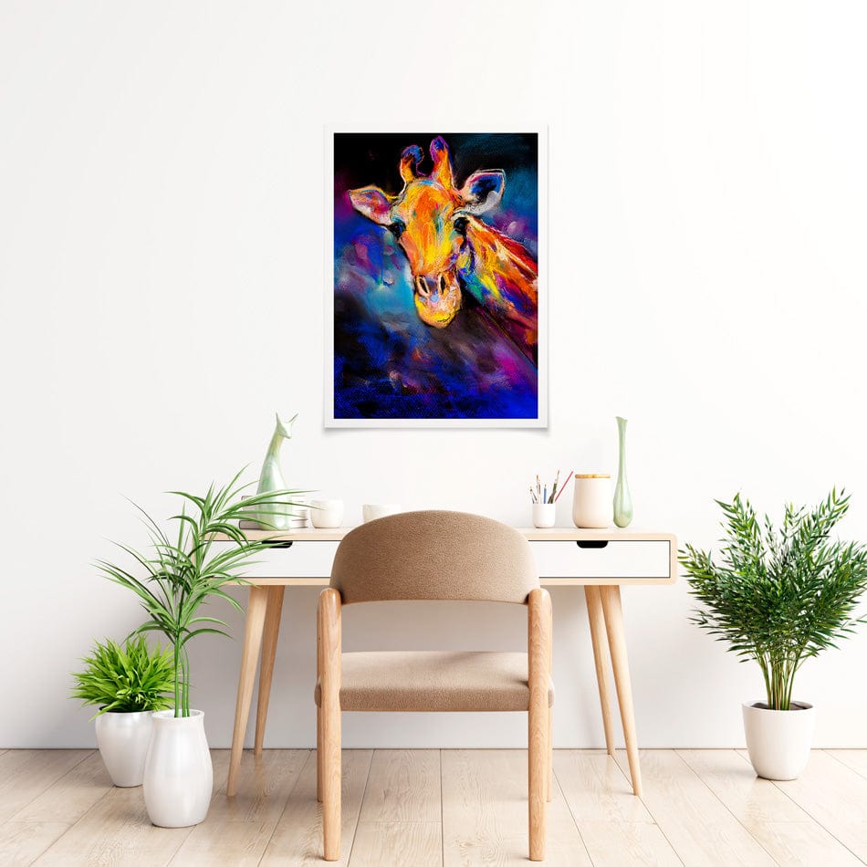 Giraffe Oil Painting Art Print wall art product Ivailo Nikolov / Shutterstock