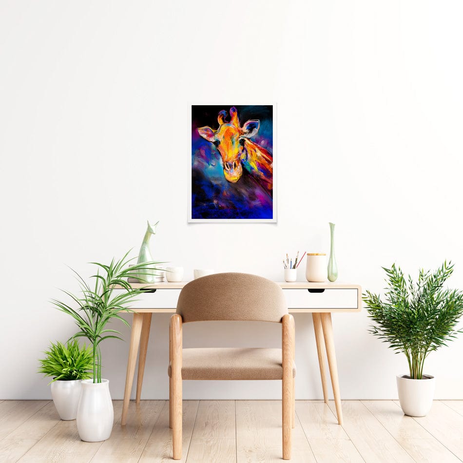 Giraffe Oil Painting Art Print wall art product Ivailo Nikolov / Shutterstock