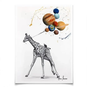 Giraffe Universe Art Print Giraffe Universe Art Print wall art product Ashvin Harrison