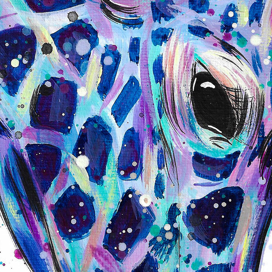 Giraffes Milly And Max Art Print Giraffes Milly And Max Art Print wall art product Emma LC Art