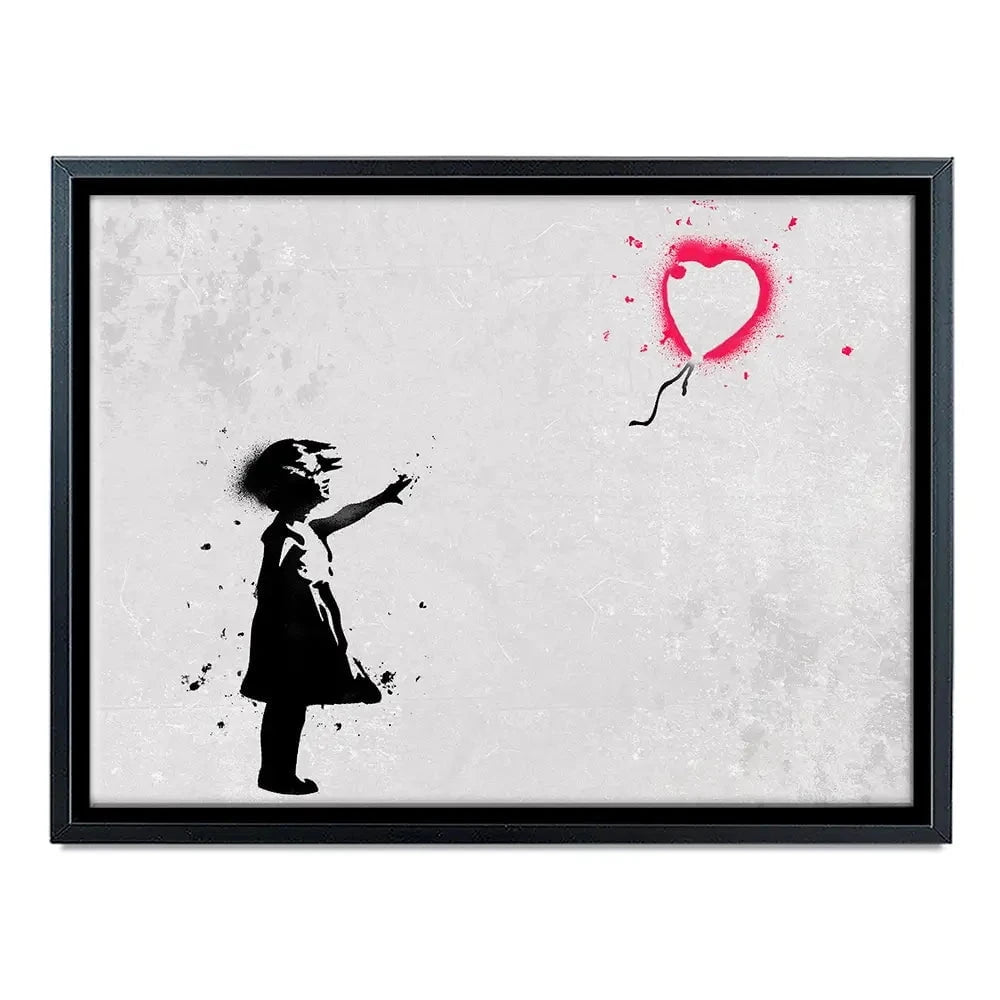 Girl With Balloon Canvas Print Girl With Balloon Canvas Print wall art product Banksy