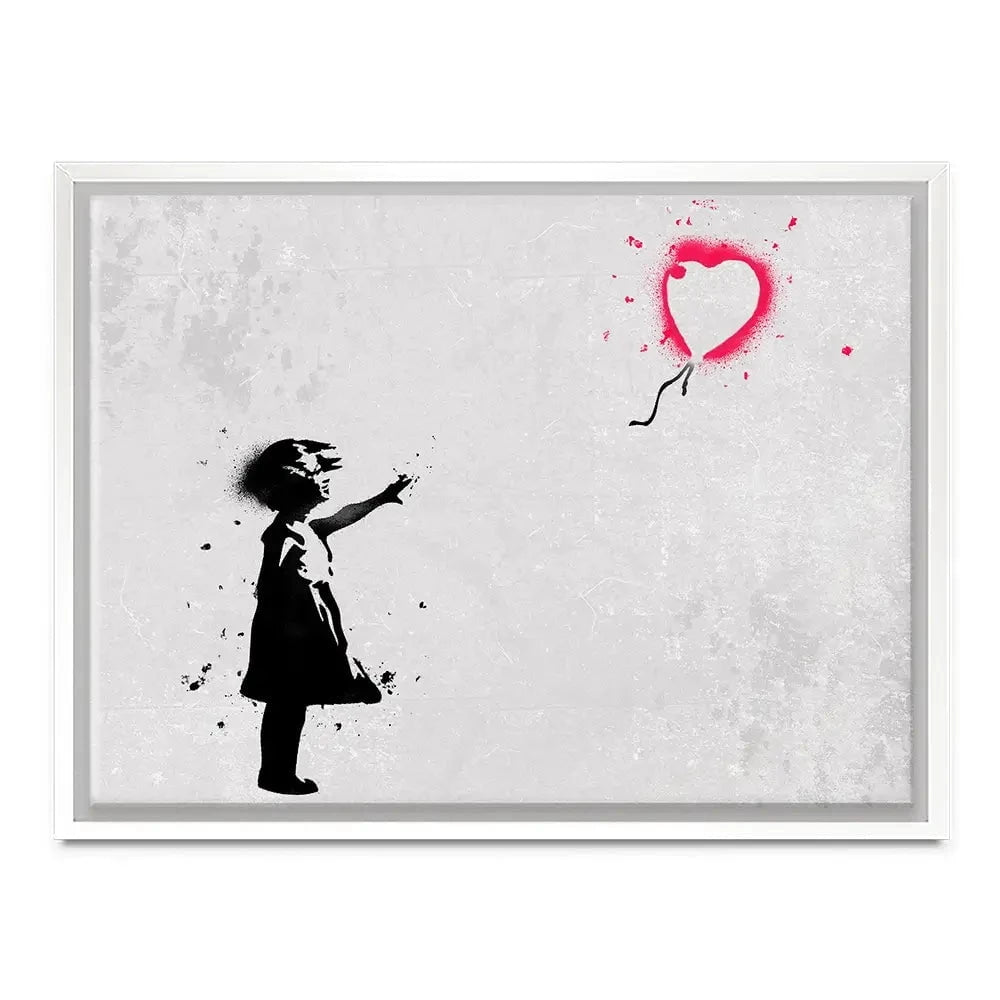 Girl With Balloon Canvas Print Girl With Balloon Canvas Print wall art product Banksy