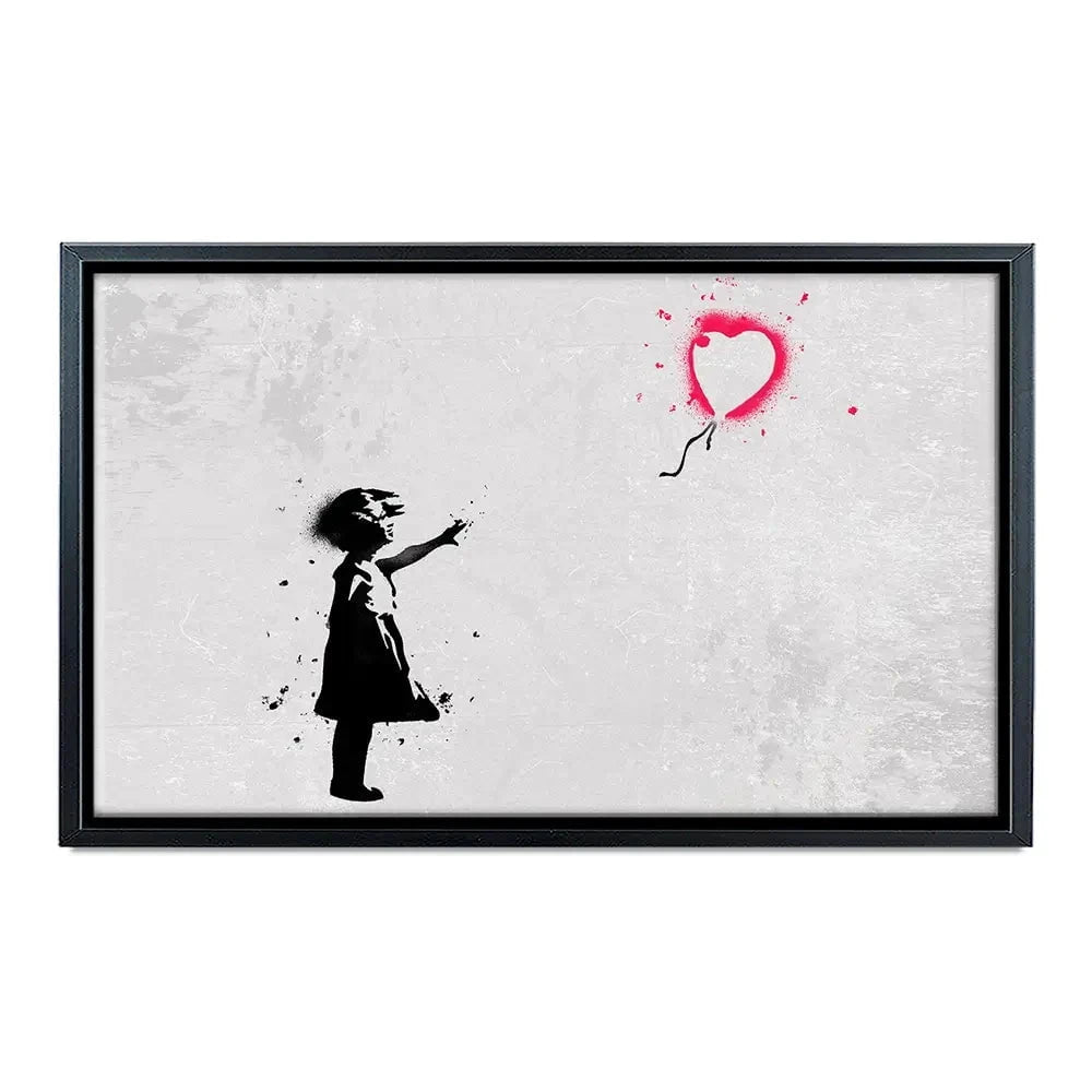 Girl With Balloon Canvas Print Girl With Balloon Canvas Print wall art product Banksy