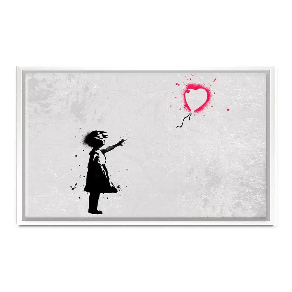 Girl With Balloon Canvas Print Girl With Balloon Canvas Print wall art product Banksy