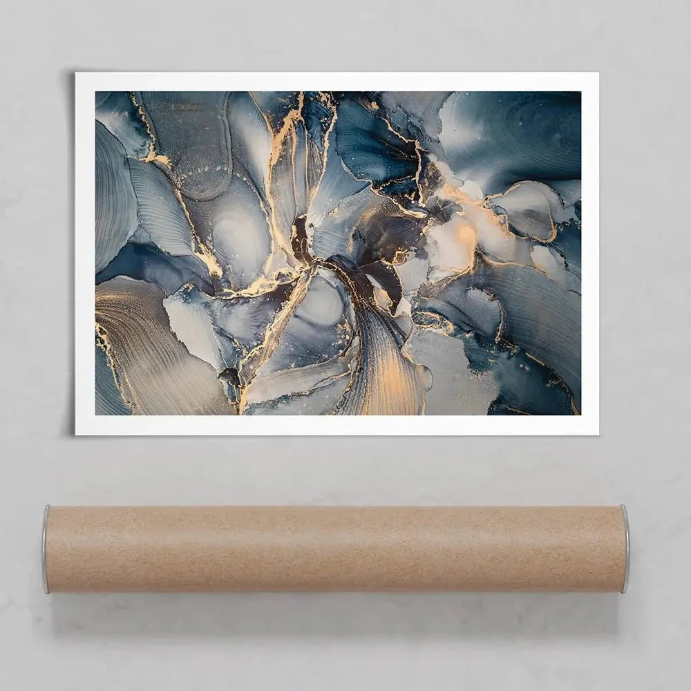 Glowing Marble Art Print Glowing Marble Art Print | Glowing Marble Artwork | Glowing Marble Art wall art product coldsun777 / Shutterstock