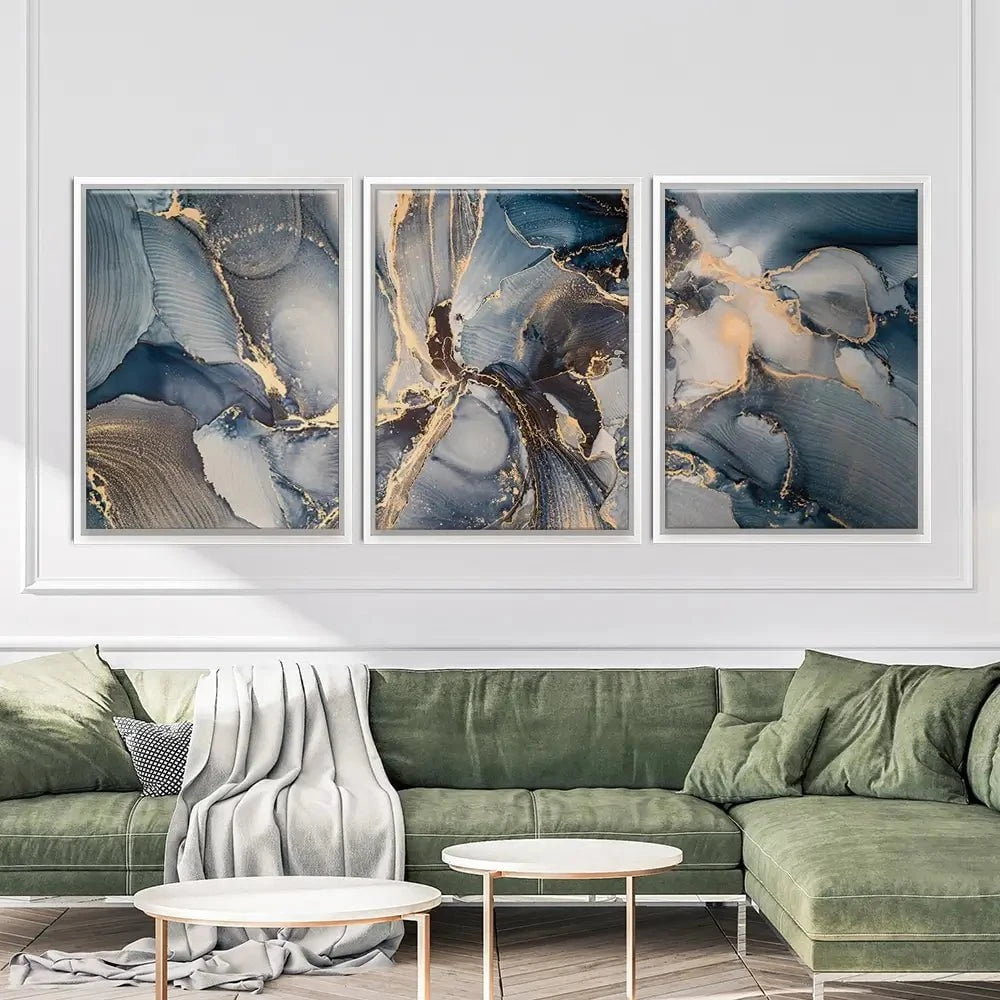 Glowing Marble Trio Canvas Print Glowing Marble Trio Canvas Print wall art product coldsun777 / Shutterstock